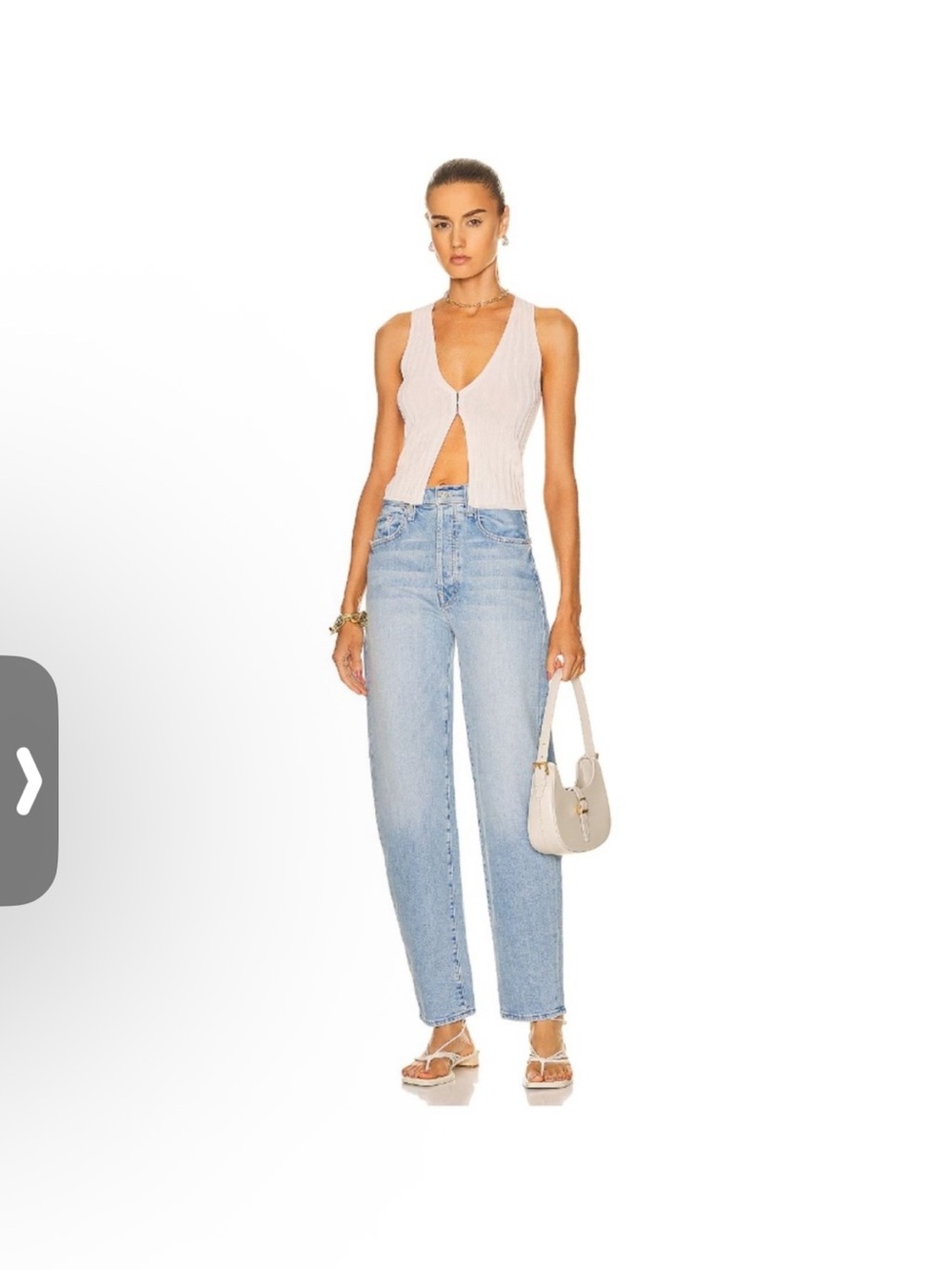 MOTHER Light Blue Straight Leg Jeans